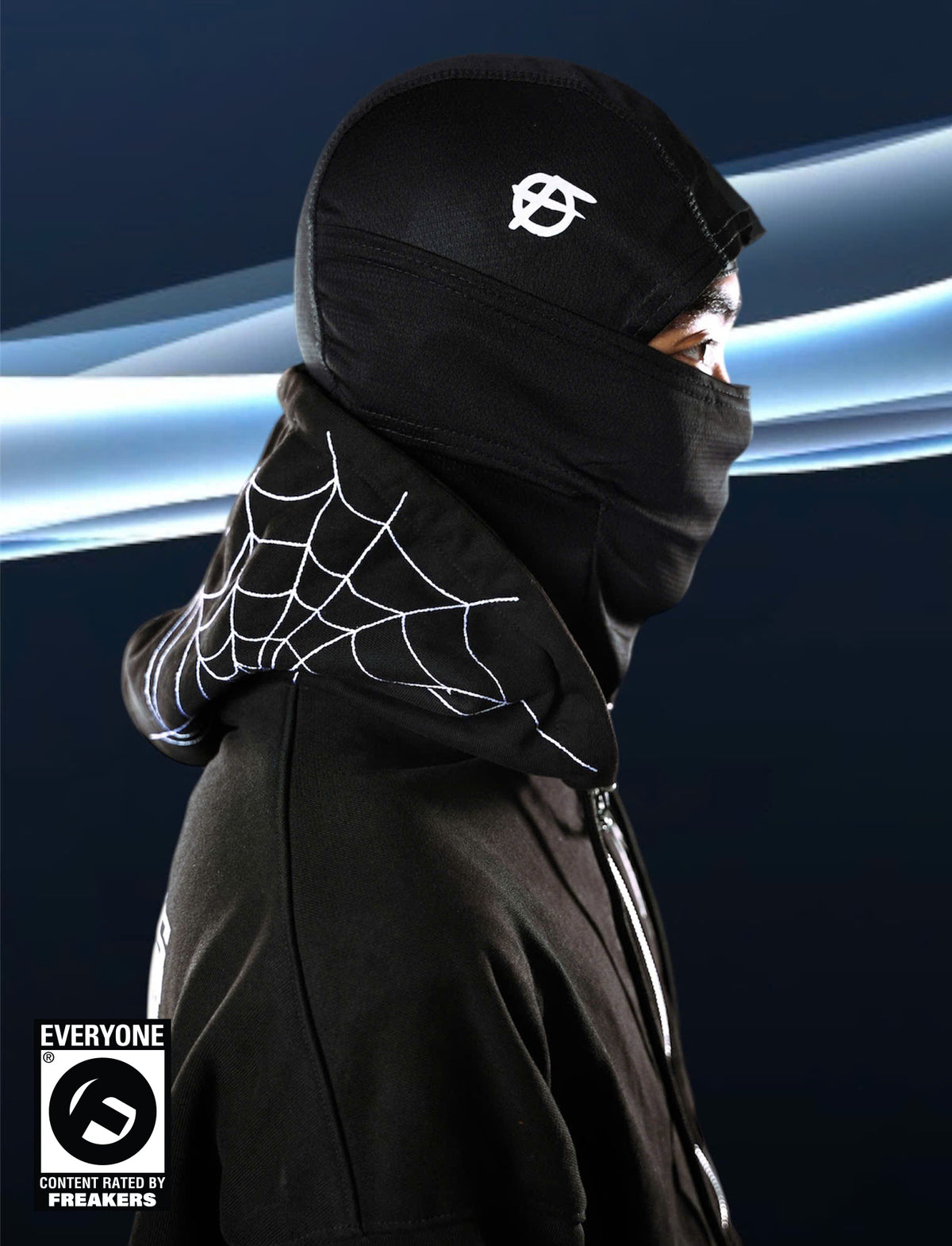 Spider Web Ski Mask